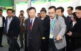 住房和城鄉建設部副部長仇保興參觀天友展區